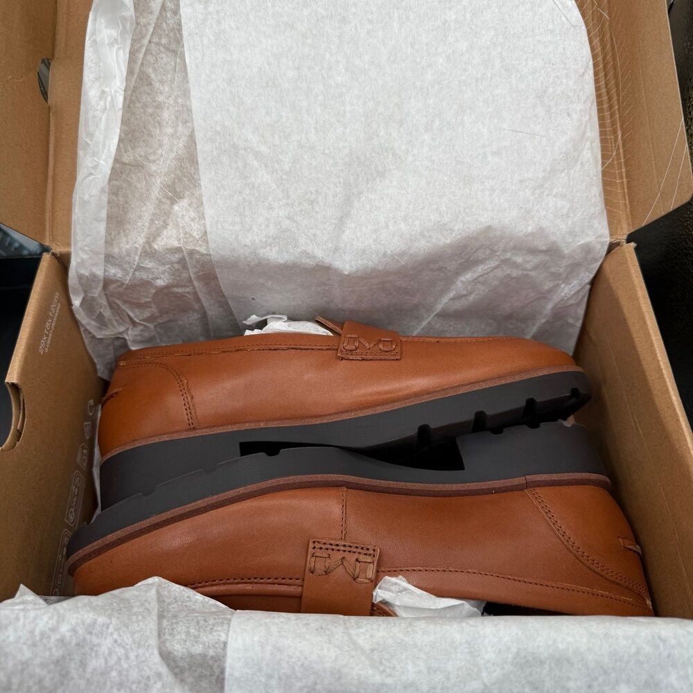 Vionic Cleo Loafer Tan Leather Women’s Size 7.5 (Wide) - Picture 5 of 12
